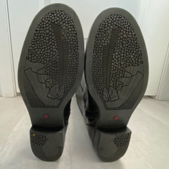 BLONDO Sylvia Dress Black Leather Waterproof Tall Riding Boots 6.5 - Picture 11 of 15